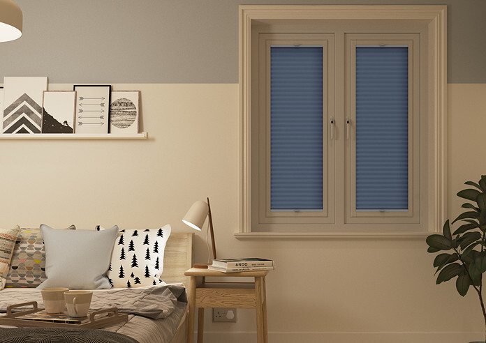 Honeycomb (Blackout), Persian Blue - Perfect Fit Blind - Image 5